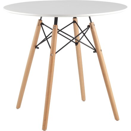 Стол Eames DSW D80 Кофе
