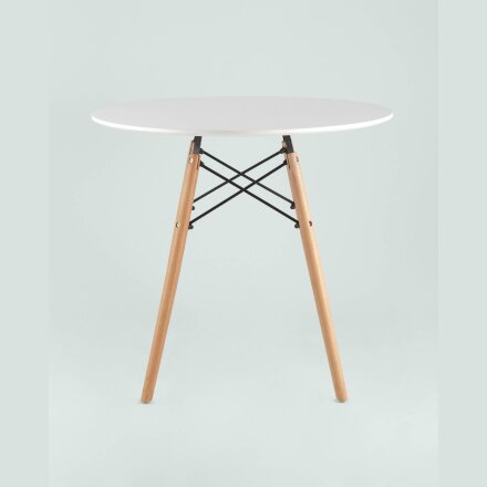 Стол Eames DSW D80 Кофе