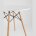 Стол Eames DSW D80 Кофе