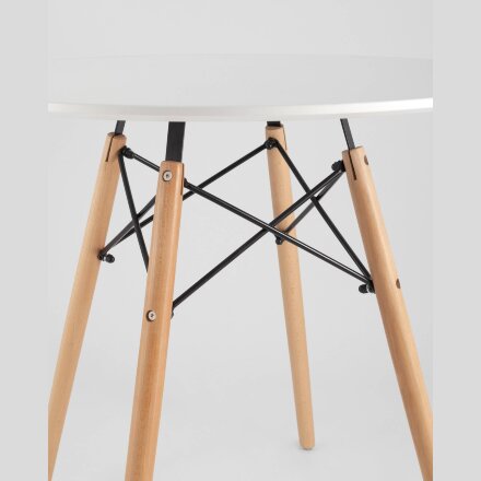 Стол Eames DSW D80 Кофе