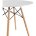 Стол Eames DSW D80 Кофе