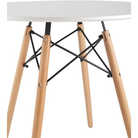 Стол Eames DSW D80 Кофе