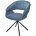 Стул EMBER 360 град. поворот. 7525-56 Синий, велюр/ ENJOY-315 Синий, ткань/ Черный, ®DISAUR 