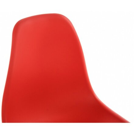 Пластиковый стул Eames PC-015 красный 