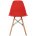 Пластиковый стул Eames PC-015 красный 