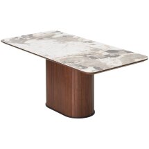 Стол LONOS 180 цвет CA035, керамика / Орех, ®DISAUR