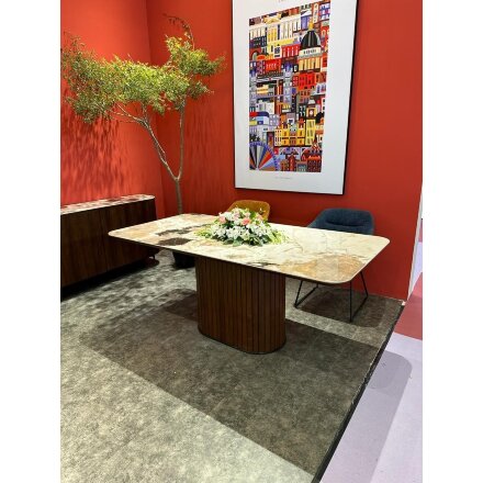 Стол LONOS 180 цвет CA035, керамика / Орех, ®DISAUR 