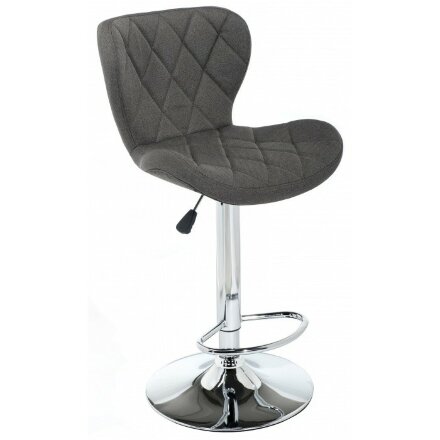 Барный стул Porch dark grey fabric 