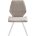 Стул DikLine 243 B03 BEIGE поворотный/ ножки белые 
