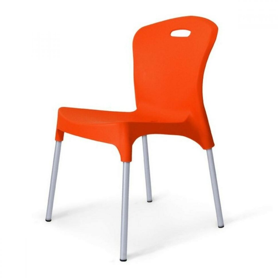 Стул пластиковый XRF-065-AO Orange Стул пластиковый XRF-065-AO Orange