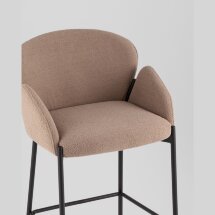 Стул барный Melia светло-коричневый