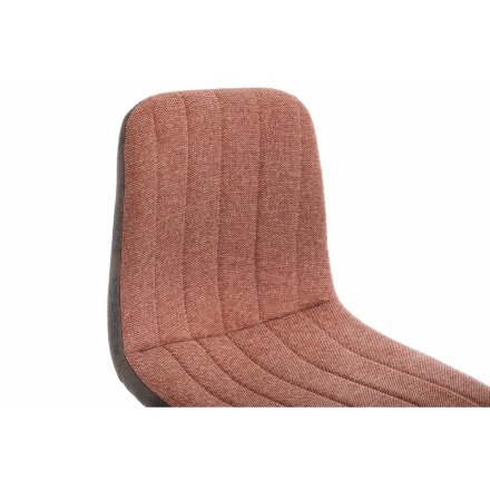 Барный стул Marvin terracotta / brown 