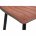Барный стул Marvin terracotta / brown 