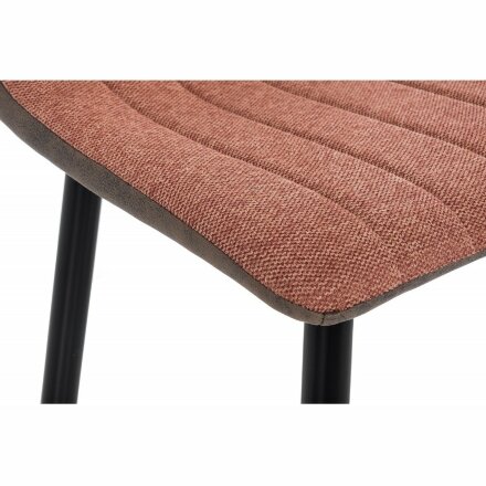Барный стул Marvin terracotta / brown 