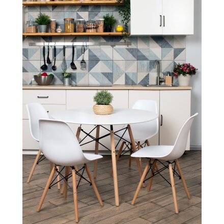 Стул Eames DSW белый 