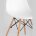 Стул Eames DSW белый 