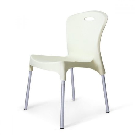 Стул пластиковый XRF-065-AW White 