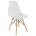Пластиковый стул Eames PC-015 белый 