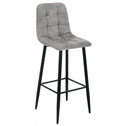 Барный стул Chio black / grey 