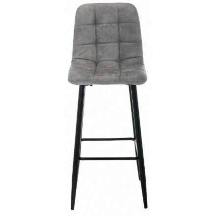 Барный стул Chio black / grey 