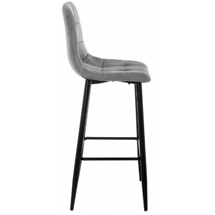 Барный стул Chio black / grey 