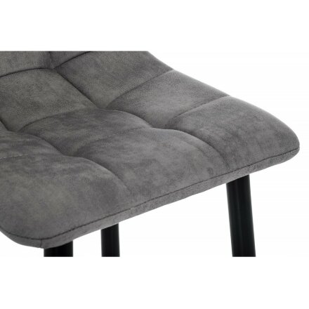 Барный стул Chio black / grey 