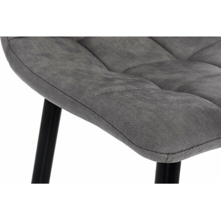Барный стул Chio black / grey 