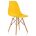 Пластиковый стул Eames PC-015 желтый 