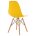 Пластиковый стул Eames PC-015 желтый 
