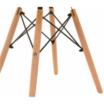 Пластиковый стул Eames PC-015 серый