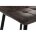 Барный стул Chio dark black / dark brown 