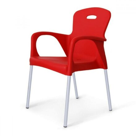 Стул пластиковый XRF-065-BR Red 