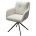 Стул MEADOW 360 град. поворот. Белый XD841-01, букле / черный каркас, ®DISAUR 