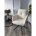 Стул MEADOW 360 град. поворот. Белый XD841-01, букле / черный каркас, ®DISAUR 