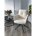 Стул MEADOW 360 град. поворот. Белый XD841-01, букле / черный каркас, ®DISAUR 