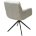 Стул MEADOW 360 град. поворот. Белый XD841-01, букле / черный каркас, ®DISAUR 