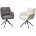 Стул MEADOW 360 град. поворот. Белый XD841-01, букле / черный каркас, ®DISAUR 