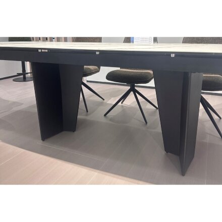 Стол MIKKEL 200 TL-188, испанская керамика / черный каркас каркас, ®DISAUR 